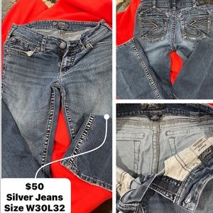 Silver Jeans Size W30L32